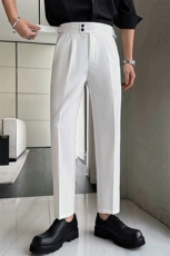 夏ins高级奢华百搭休闲百搭垂感小西裤直播裤子K16/P80控108，男装西裤，电商A243