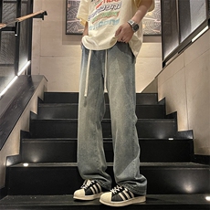 夏季新款上新高街微喇牛仔裤K622P50，男装牛仔裤，电商D325