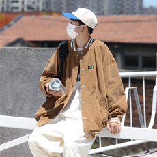 秋季男士夹克韩版潮流棒球服休闲男装春装JK045-P65，男装夹克，星座308B-1