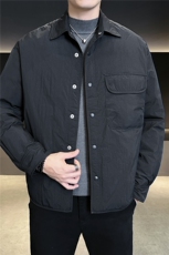 90新标2025设计款简约休闲翻领轻薄保暖羽绒服外套75381-P198，男装羽绒服，电商A413