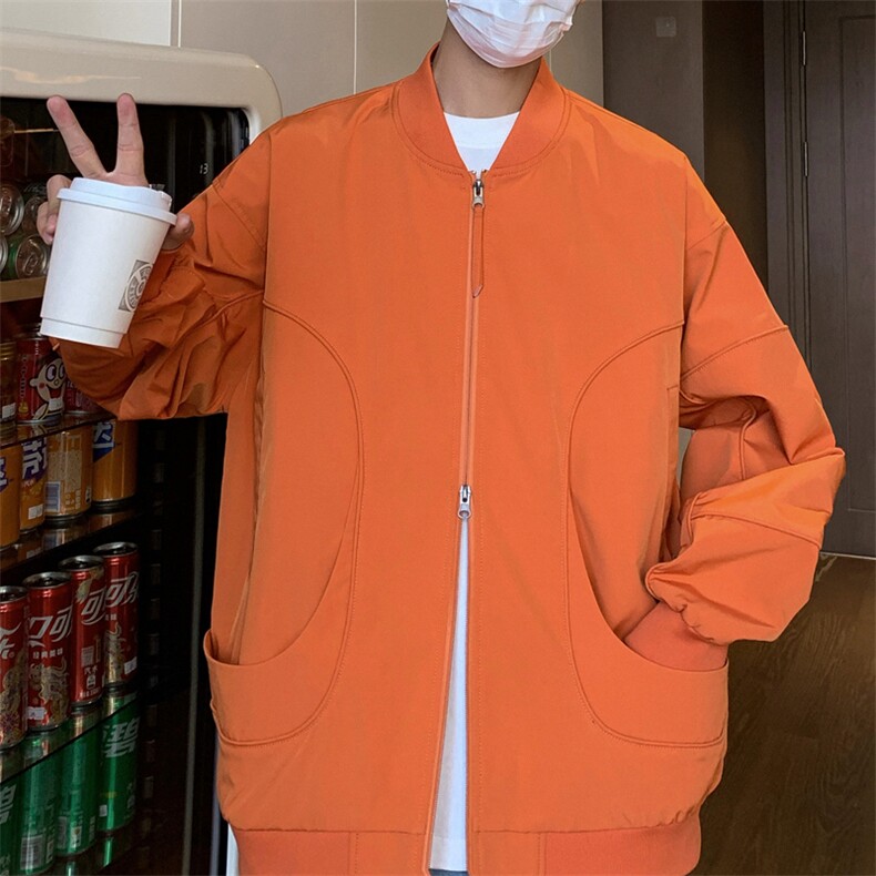 新款港风个性棒球服宽松二开夹克男DSA157B-J218-特P73,男装夹克,电商A157B