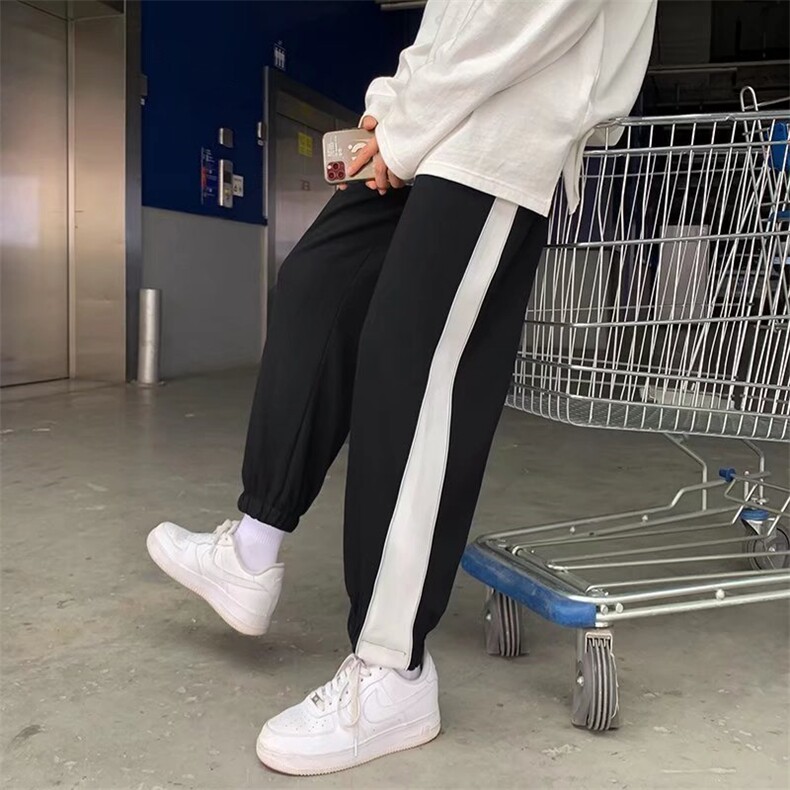 男春季休闲束脚九分裤K1P30,男装休闲裤,星座1116-2