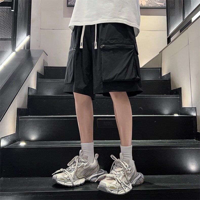 美式机能工装短裤款夏季速干宽松直筒休闲五分裤A406K605特P40,男装牛仔裤,星座309（原A406）
