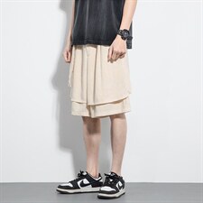 DSA203-K15特p45风夏季男士棉麻休闲裤棉麻短裤五分中裤，男装牛仔裤，星座815（原A203）