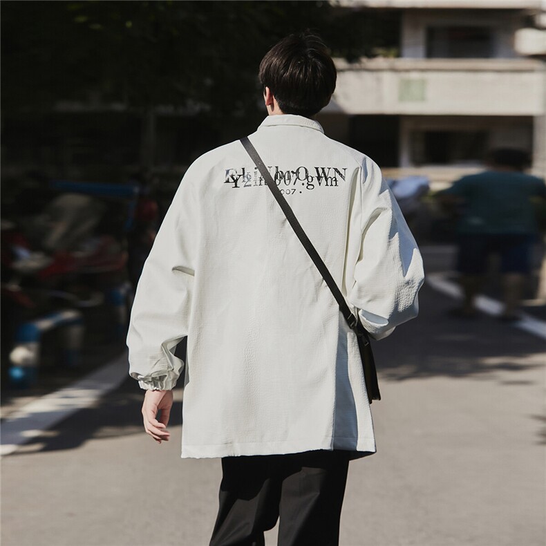 2025CityBoy皮夹克男中性休闲宽松潮流皮衣男夹克外套JK7570P85控，男装夹克，星座227-7