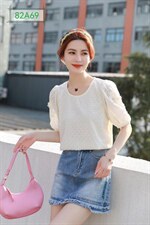 【现货】2022夏季新款料绣花上衣，其它，锦绣阁