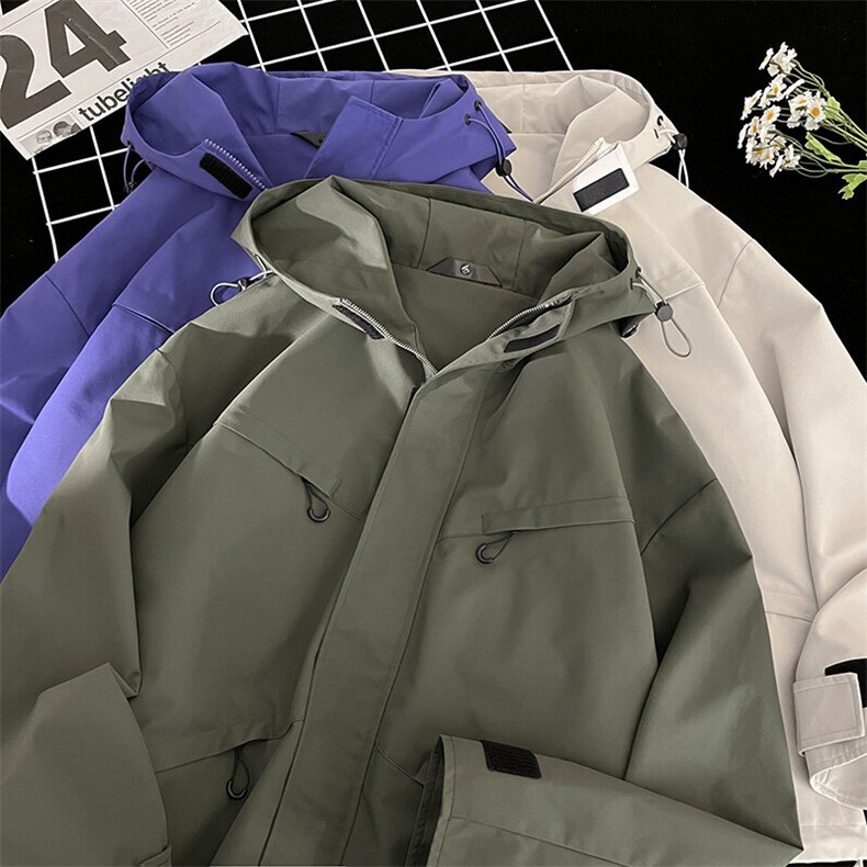 秋季户外夹克男冲锋衣外套DSA157B-JK742-P70,男装夹克,电商A157B