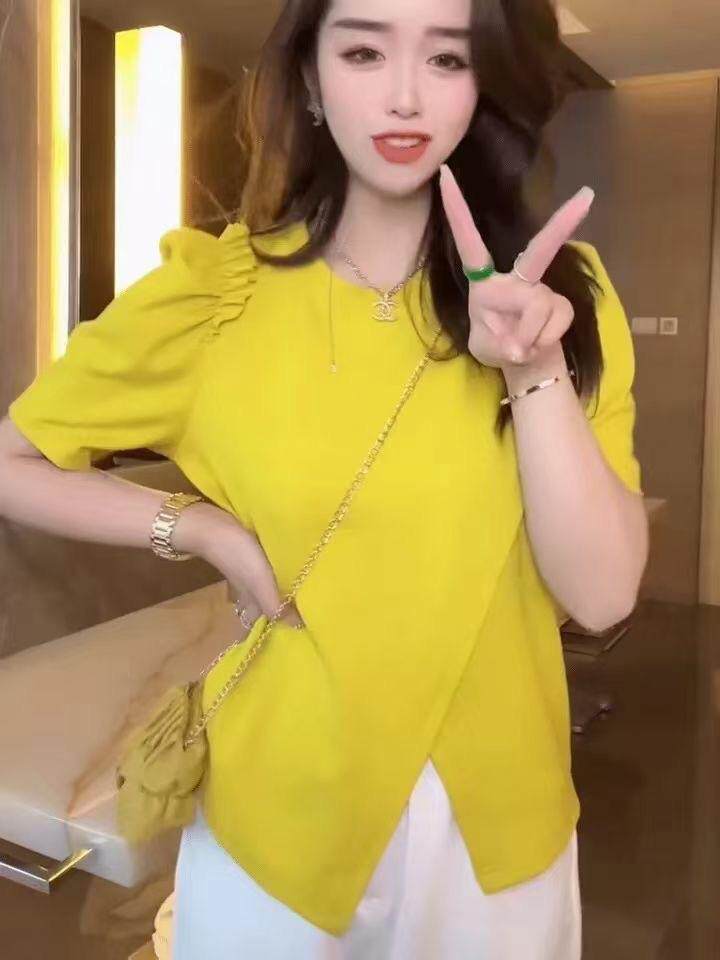 夏装彩色简约短袖，其它，斐媞梦