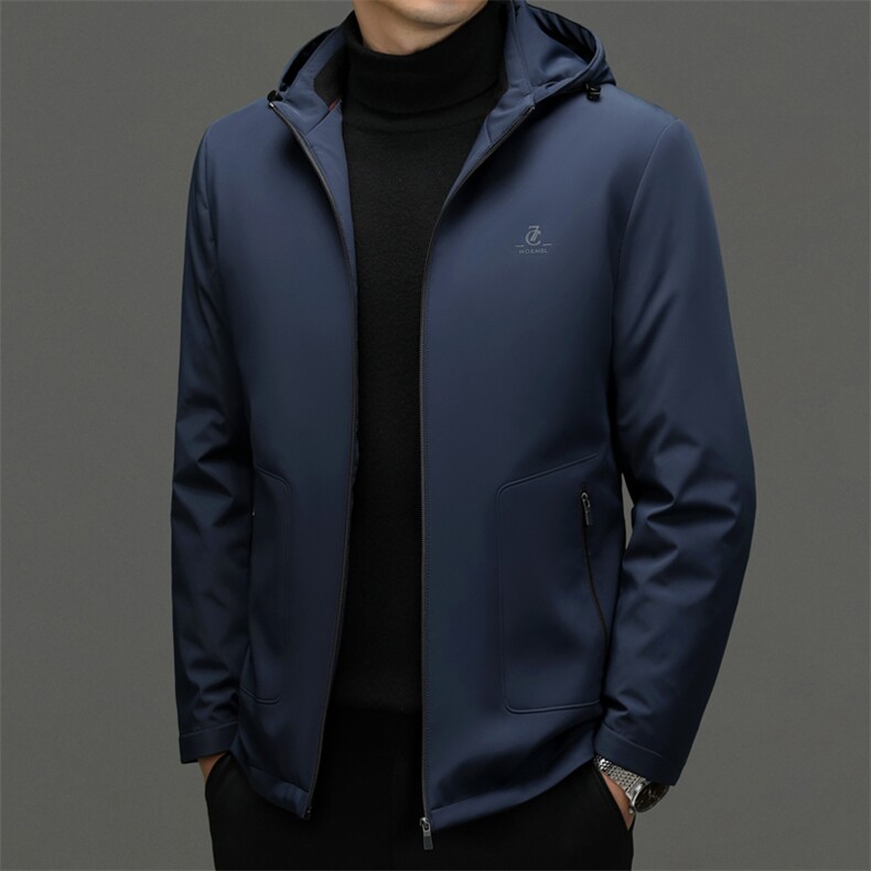 CKE1715钱塘2020-2商务冬季百搭厚款新款中年男士羽绒服P450,男装羽绒服,钱塘207-2