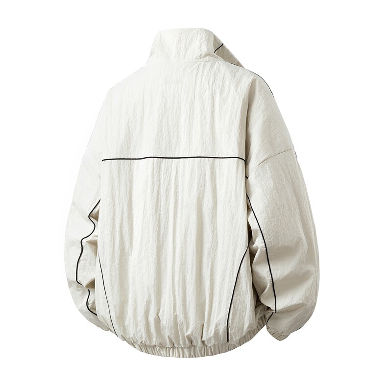 可二开机能防寒棉服M-5XL大码涤纶棉服男白底78176P138控198，男装棉衣，星座227-7