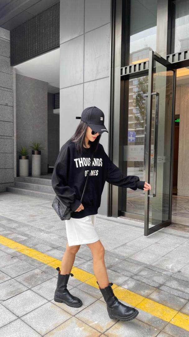 新款字母卫衣，女装卫衣/绒衫，LL+