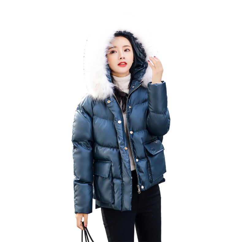 简约时尚潮流长袖棉衣/棉服2020年冬季休闲连帽优雅,女装棉衣/棉服,艾尚靓装