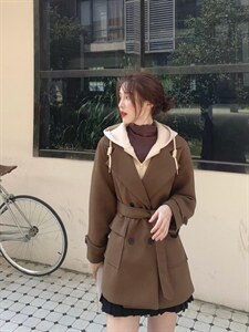 【现货】休闲假两件带帽外套图片