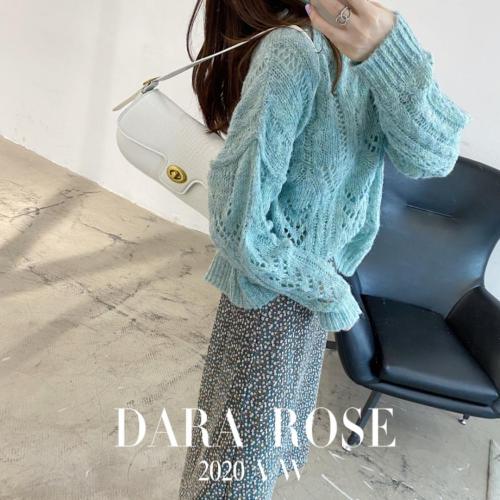 马海毛巴洛克钩花镂空毛衣！浪漫主义,针织衫/毛衣,DARA ROSE