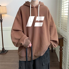 连帽卫衣男大码胖子帽衫大号运动服WY2435-P35，男装卫衣，电商A040