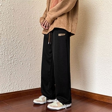 裤子男士ins高街潮牌宽松运动男生潮流休闲长裤K02886-P30，男装休闲裤，星座308B-1