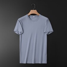 T28纯色T恤男士学生情侣T恤可定制各种印花，男装T恤，星座1115-1