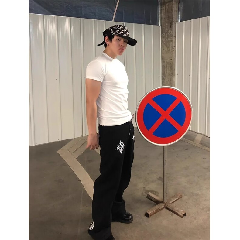 简约潮流时尚日系原宿文艺慵懒百搭气质牛仔裤新款流行NZA509,男装牛仔裤,星座516A
