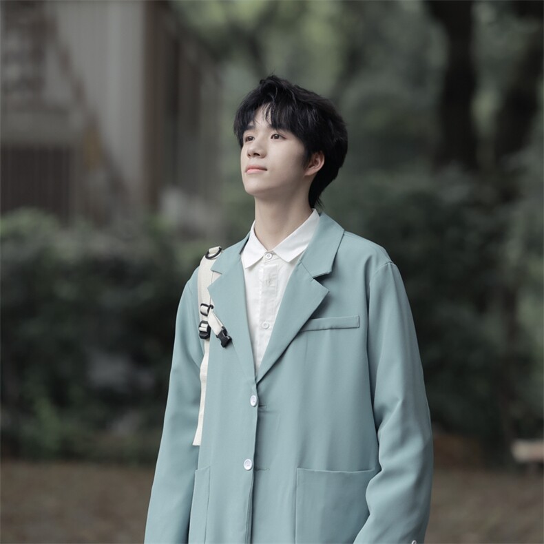 高级感小西装春秋季男士痞帅外套西服217-2-XF2302-P75,男装西服套装,星座217-2