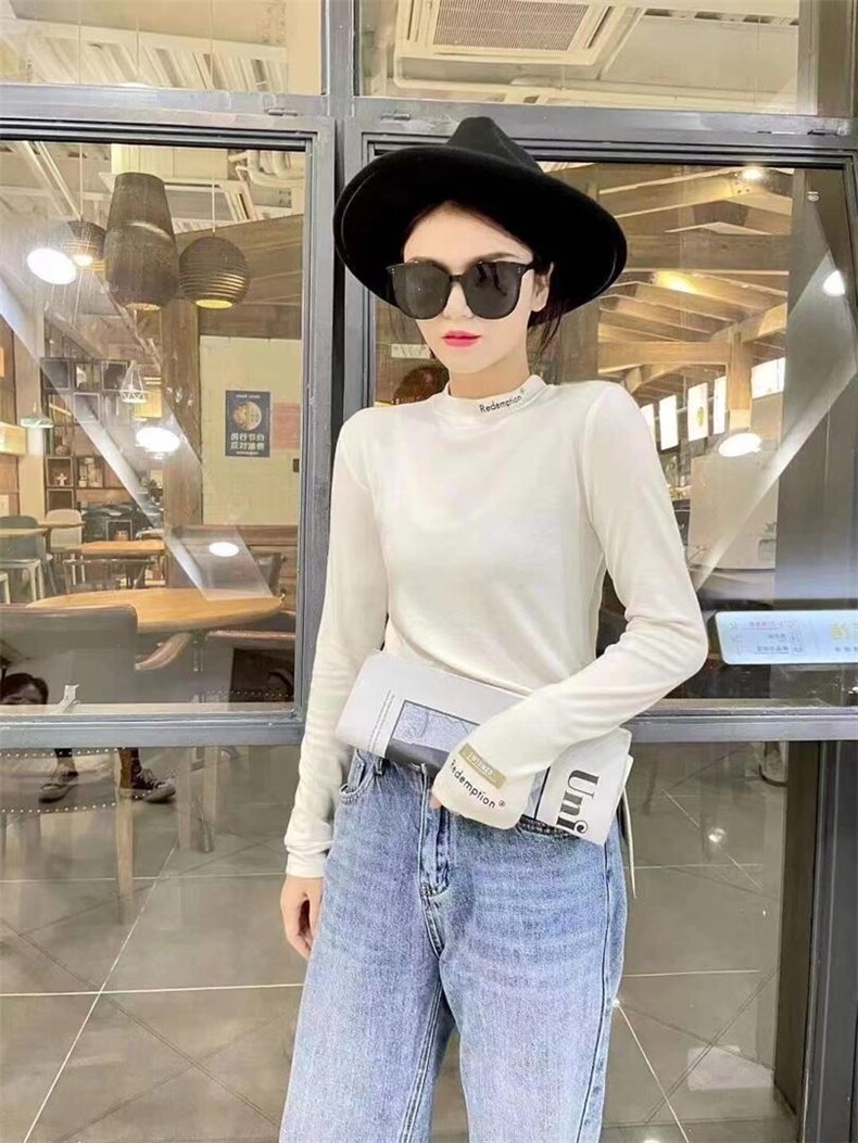 冬装新款加绒打底针织衫，其它，诱惑妳