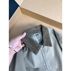 网图高品试衣间同款男女装休闲拉链巴恩风翻领夹克外套A882-P98，男装夹克，星座1505