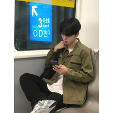 夹克男女多口袋工装休闲宽松外套户外秋季上衣新款LW65133-P65，男装夹克，星座1008