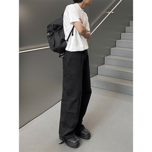 B221 美式ins街头hiphop宽松工装休闲裤子 LK23122-P65 控88图片