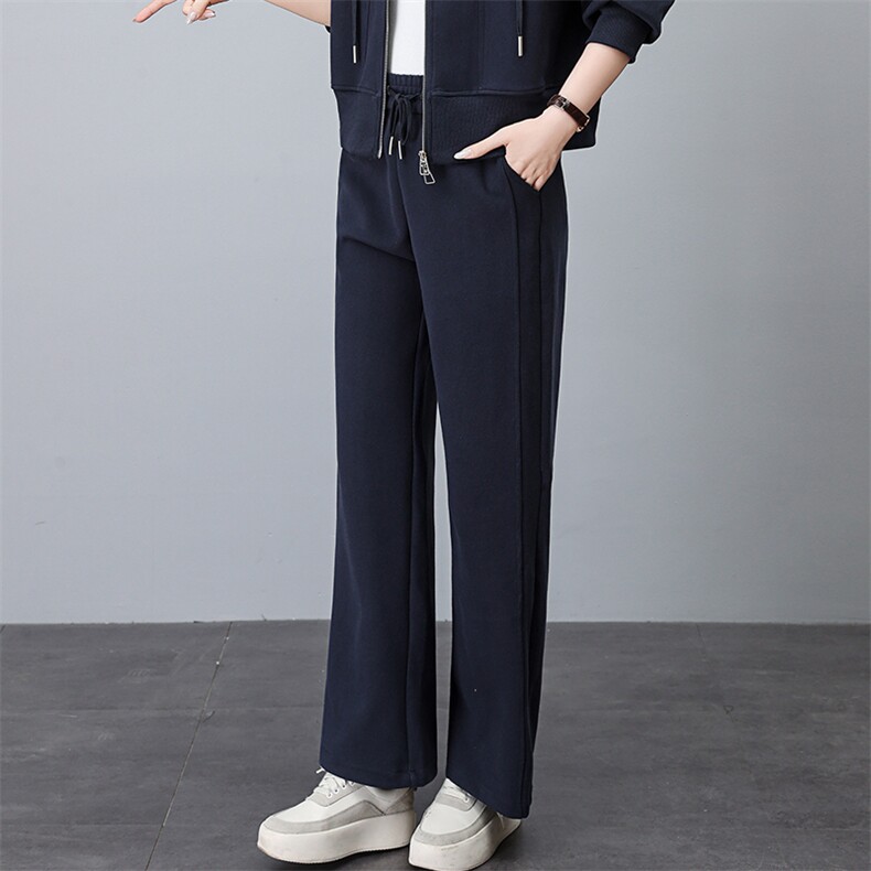 2025新款卫裤女春秋季新款宽松休闲裤显瘦长裤,女装休闲裤,独衣靓