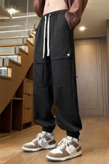 2026秋季新款工装裤子男宽松束脚休闲长裤A436-572-P45，男装工装外套，电商A436