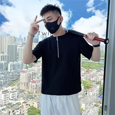 半高领短袖男夏季薄款新款内搭夏季打底衫T194，男装T恤，星座1116A-2（原606A-1）
