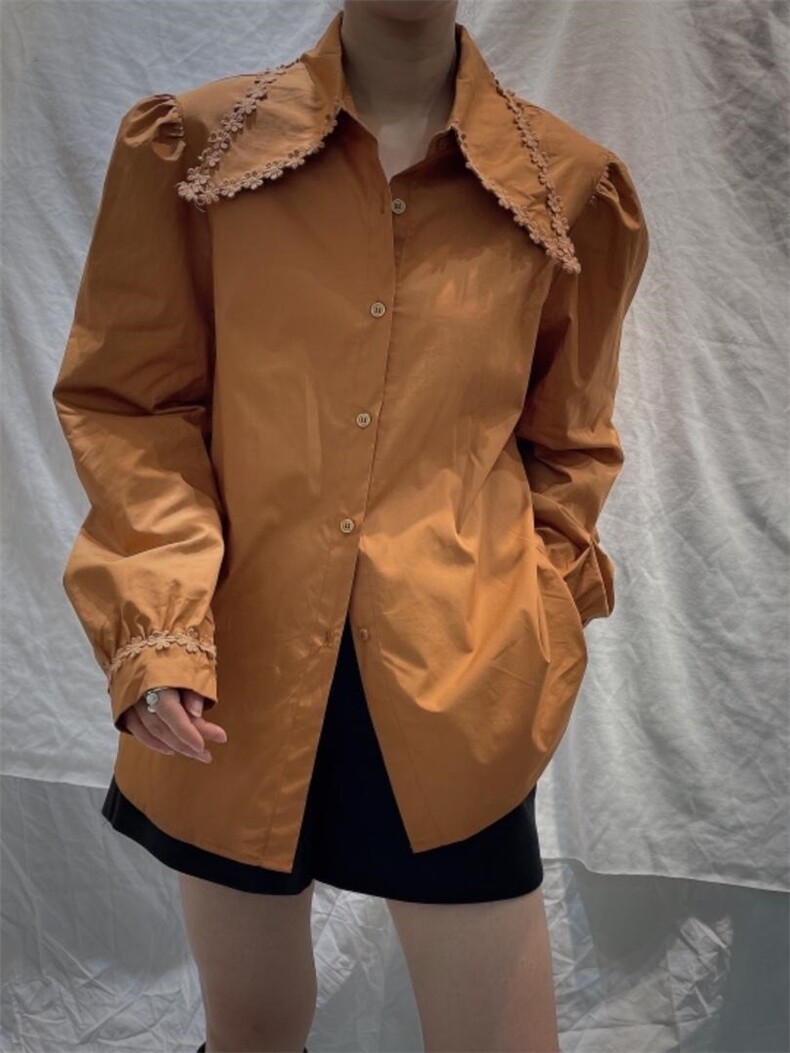 花边衬衣，其它，麦缇诺