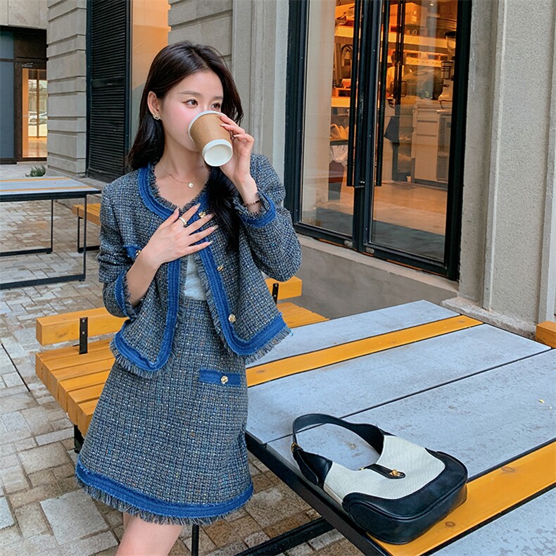 现货小香风套装2B081-1168-P185-K248,女装套装/套裙,2B081