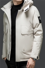 2025高品质连帽羽绒服外套男滑雪服登山服90绒新标，男装羽绒服，星座505-2（原电商A260-1)
