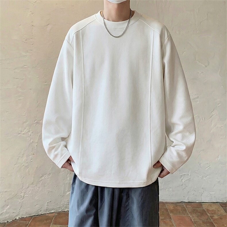 改德绒圆领打底衫【现货】C403A-T81JR-特P22常规-特P16，男装T恤，电商C403A