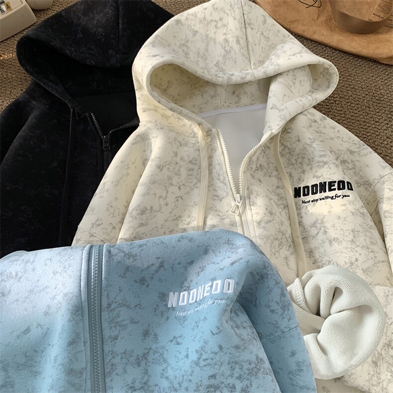 星座212A-KS001常规P75控108加绒P85控118连帽开衫扎染卫衣,男装卫衣,星座212A（原A324）