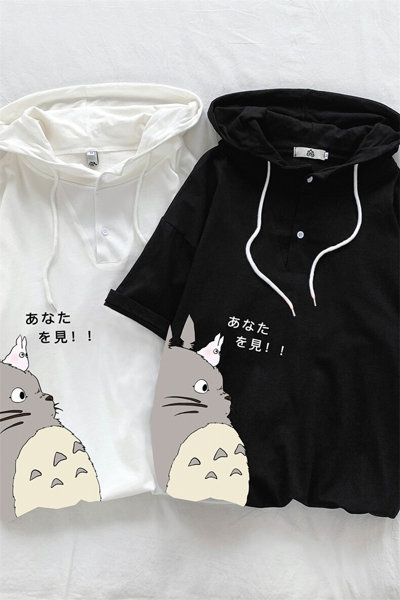LD54150-P45连帽短袖t恤男大码胖子带帽五分袖中袖,男装T恤,电商A040
