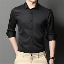 BD8827钱塘2020-2中年男士时尚休闲百搭长袖薄款衬衣量大价优P47，男装衬衫，钱塘207-2