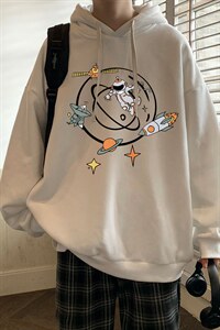 纯棉连帽卫衣男大码运动帽衫宽松薄WY2142-P35 加绒款-P40图片