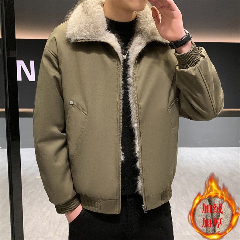 MA31-P125（座山雕）冬季新款加棉加厚帅气派克服宽松时尚棉服,男装棉衣,星座507A（原星座306B-2）