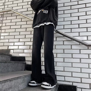 2024秋季新款港风美式vibe潮牌直筒休闲牛仔裤男长裤 CK1005-P45图片