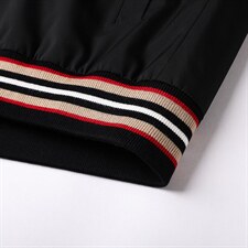 QLM77299男士2023年秋季新款长袖青年休闲拉链夹克棒球领潮流P141，男装夹克，电商B360