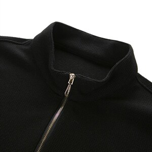2023秋季新款长袖T恤中年男士宽松立领拉链装饰男上衣ZL01711-P80,男装T恤,电商B212（原钱塘6029）