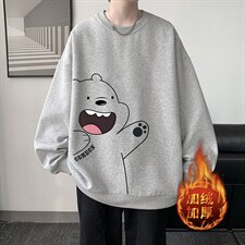 浅灰色加绒款
