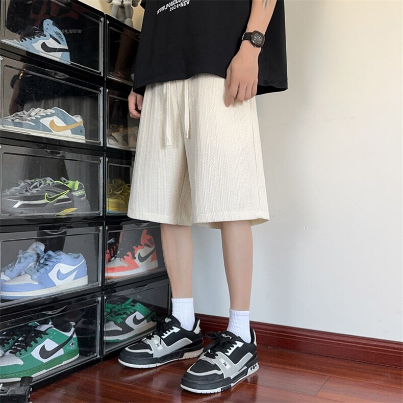 ！2026夏季新款男士麦穗肌理感短裤百搭五分裤DK299特P30,男装牛仔裤,电商B220