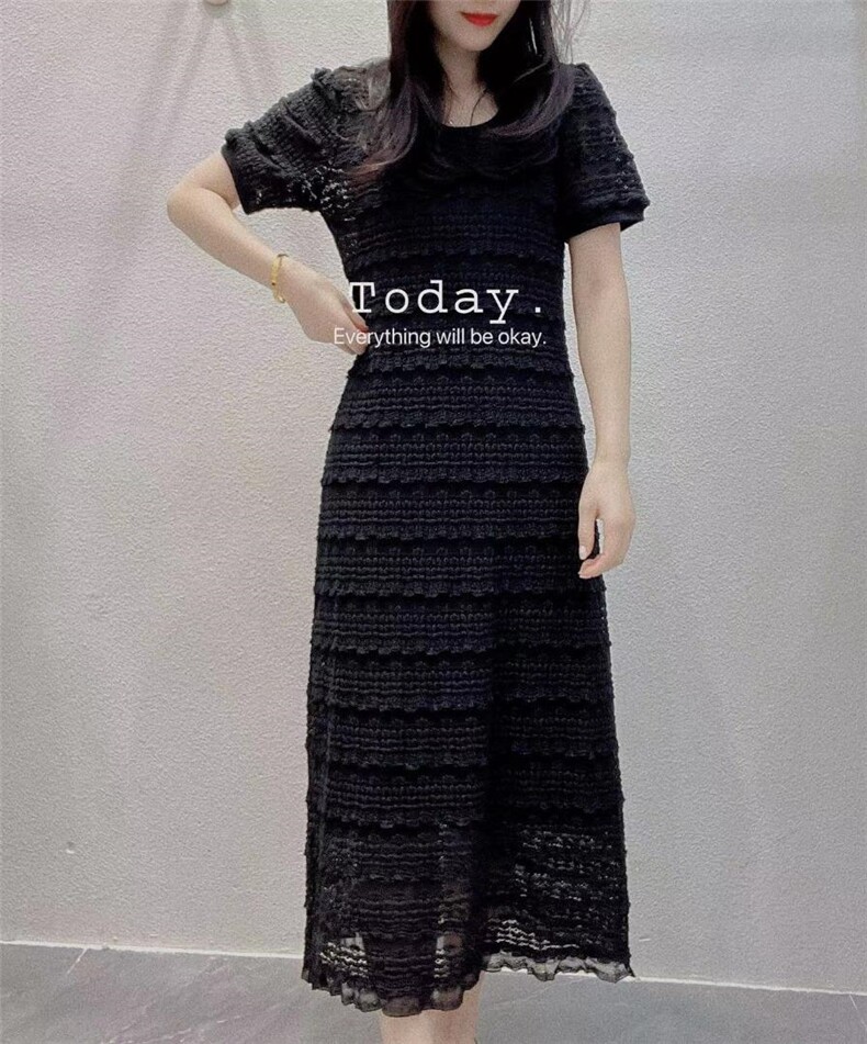 两件套连衣裙特显瘦，女装连衣裙，魅影菲怡(3F)