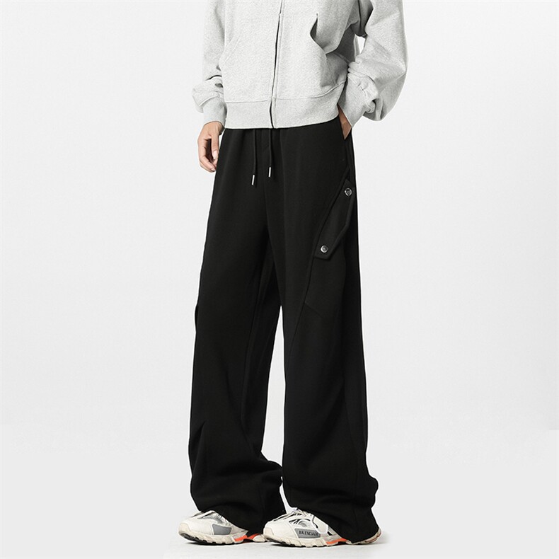 B258-K9952-P55控78抖音品质美式卫裤成分65%棉35%聚酯纤维,男装休闲裤,电商B258