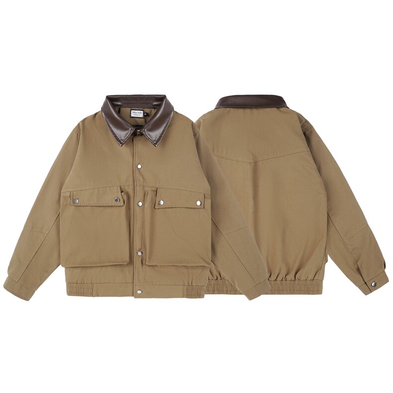 2026春新款复古工装夹克纯棉水洗外套JK648，男装夹克，星座1108