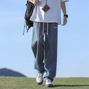 男款潮牌美式高街vibe宽松直筒长裤子2024夏季新款K825-特批-37图片