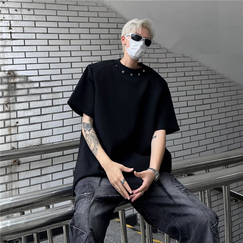 2024春夏季新款男休闲圆领短袖T恤HXT9P28,男装T恤,星座1116-2