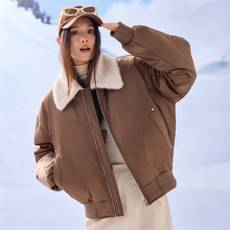 90绒新款冬季可拆卸羊羔毛加厚翻领情侣羽绒服XZ309Y95750P188,男装羽绒服,星座309（原A406）